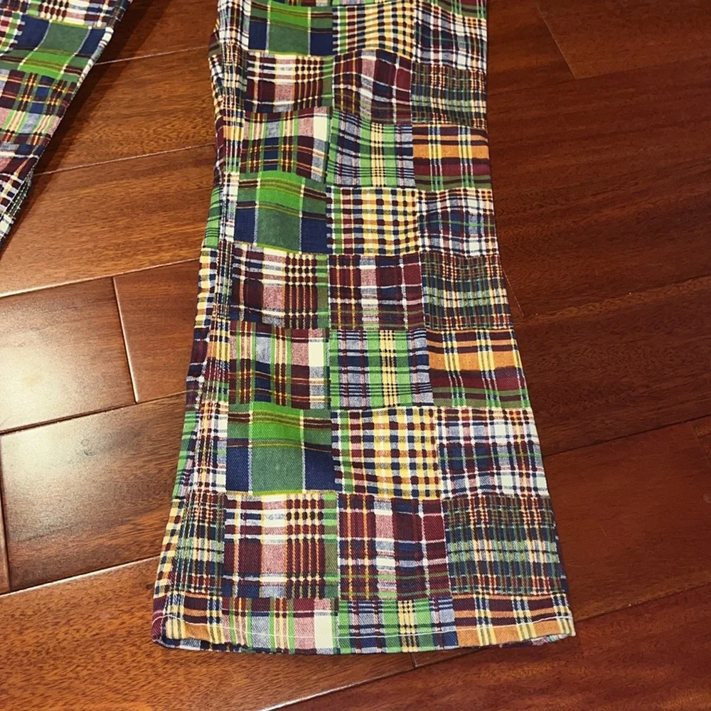 Oshkosh Bgosh Vtg 60’s Vestbak union Maid!!denim plaid overalls dead stock NWOT! - Picture 8 of 16
